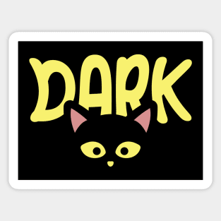 Dark Cat Sticker